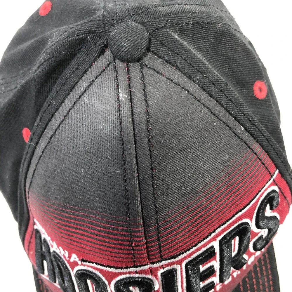 Indiana Hoosiers NCAA Hat Cap Strap Back by Signatures One Size Fits Most OSFM